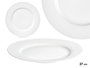 VESSIA Plato Llano Porcelana Blanco 27 cm (Set de 24)