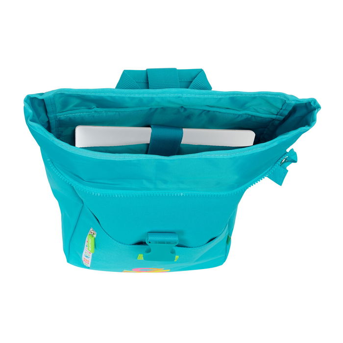 Safta Mochila Solapa para Portatil 15,6'' Benetton "Summer" 28x42x13cm