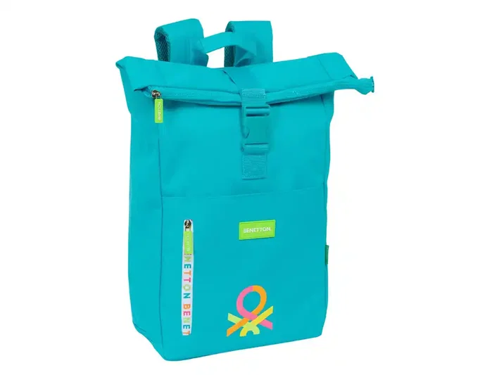 Safta Mochila con Solapa para Portátil 15,6'' Benetton Spring Safta Mochila con Solapa para Portátil 15,6'' Benetton Spring