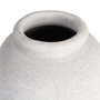 Jarrón Blanco Cerámica Decoración 25 X 25 X 60 cm