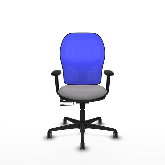 PIQUERAS Y CRESPO Silla de oficina Jorquera Gris y Azul