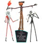 Diamond Select Figuras Pesadilla Antes de Navidad Disney Jack, Jack Rey Calabaza y Jack Sandy Claws 18cm