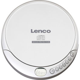 Lenco CD-201 Reproductor de CD portátil Plata