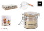 La Mediterranea Tarro Hermético de Vidrio con Clip 100 ml (Pack de 48 Unidades)