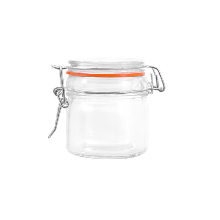 La Mediterranea Tarro Hermético de Vidrio con Clip 100 ml (Pack de 48 Unidades) La Mediterranea Tarro Hermético de Vidrio con Clip 100 ml (Pack de 48 Unidades)