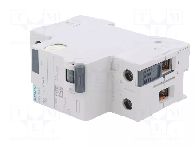 SIEMENS 5SV4314-0 Interruptor Diferencial 40A 30mA 1+N