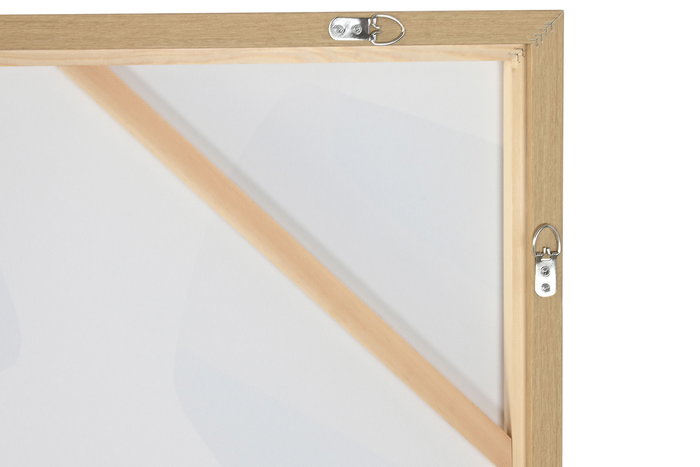 DKD Home Decor Cuadro Abstracto Marron Negro Beige Blanco Lienzo 4 x 140 x 100 cm (2 Unidades)