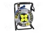KEL Prolongador de alimentación H07BQ-F 3G1,5mm2 50m Azul