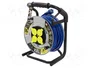 KEL Prolongador de alimentación H07BQ-F 3G1,5mm2 50m Azul