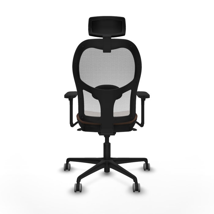 PIQUERAS Y CRESPO Silla de Oficina Jorquera Marrón y Blanco PIQUERAS Y CRESPO Silla de Oficina Jorquera Marrón y Blanco