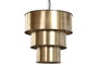 DKD Home Decor Lampara Techo Glam Dorado Hierro Triple 42 x 41 x 42 cm