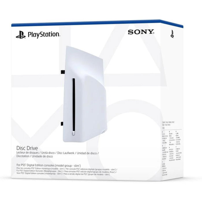 Sony Disc Drive para PlayStation 5 Slim Digital Edition, Blanco Mate