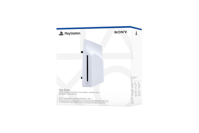 Sony Disc Drive para PlayStation 5 Slim Digital Edition, Blanco Mate