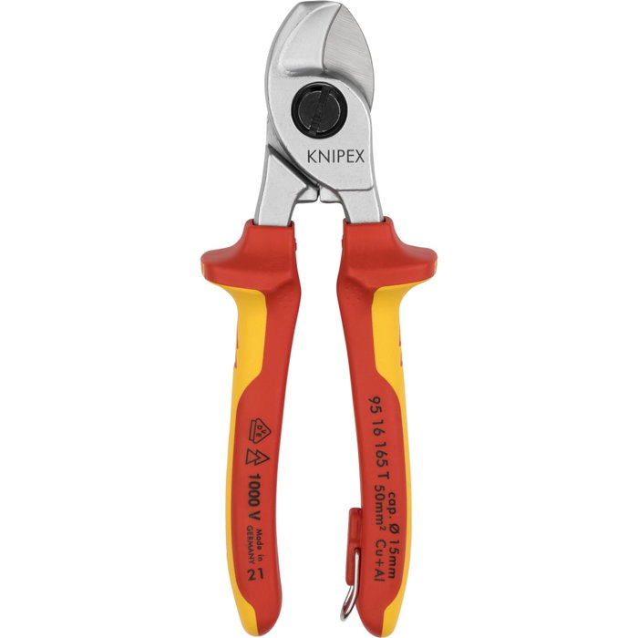 Knipex Tijeras para cables 95 16 165 T Knipex Tijeras para cables 95 16 165 T