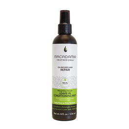 Macadamia Weightless Repair Acondicionador sin Aclarado Reparador Bruma Desenredante y Suavizante con Aceites de Argán y Macadamia 236ml Pro Vegan