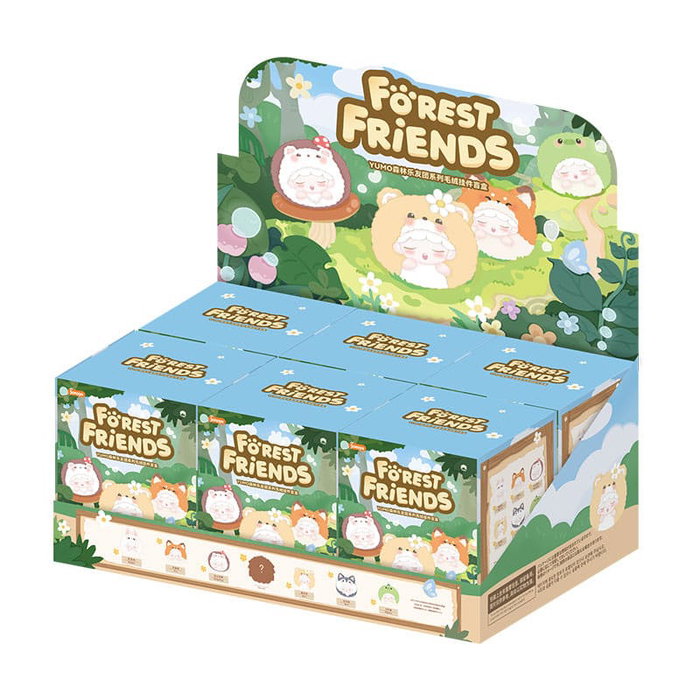 Yumo: Forest Friends Series Blind Box Figura 13 cm Display (6) Yumo: Forest Friends Series Blind Box Figura 13 cm Display (6)