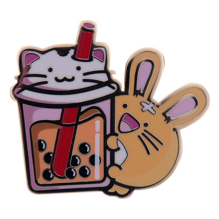 Fuzzballs Chapas Mystery Pin Badge Expositor (12)