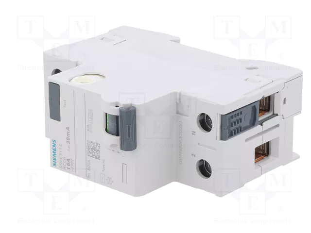 SIEMENS 5SV4311-0 Interruptor diferencial 16A 30mA 1+N SIEMENS 5SV4311-0 Interruptor diferencial 16A 30mA 1+N