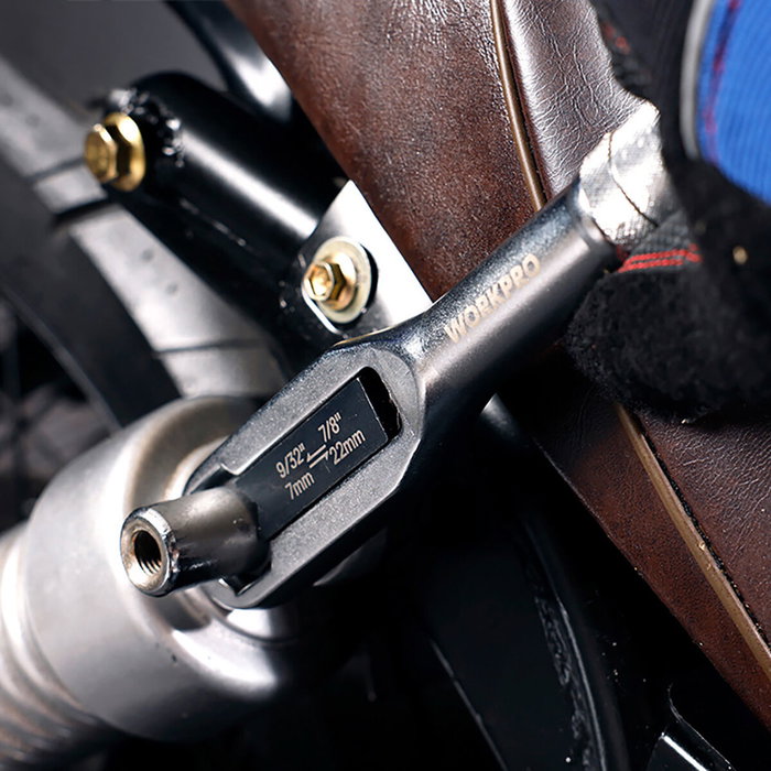 Workpro Llave ajustable universal métrica y SAE 7 - 22 mm