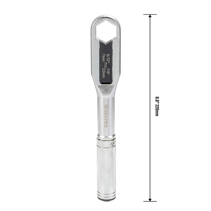 Workpro Llave ajustable universal métrica y SAE 7 - 22 mm