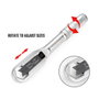 Workpro Llave ajustable universal métrica y SAE 7 - 22 mm