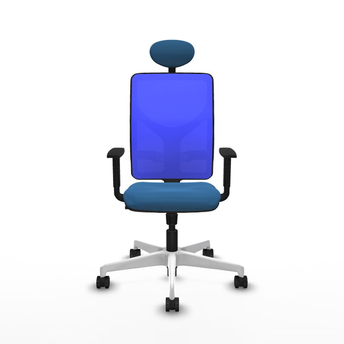 PIQUERAS Y CRESPO Silla de oficina Motilla con mecanismo Sincro Azul PIQUERAS Y CRESPO Silla de oficina Motilla con mecanismo Sincro Azul