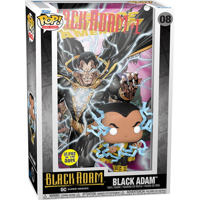 FUNKO Figura POP DC Comics Black Adam Comic Cover