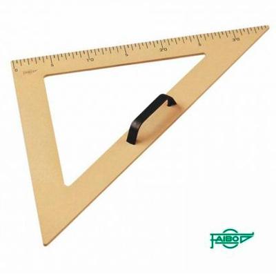 Faibo Escuadra Pizarra 50 cm Graduado Plástico Faibo Escuadra Pizarra 50 cm Graduado Plástico