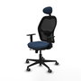 PIQUERAS Y CRESPO Silla de oficina Jorquera Azul marino y Negro