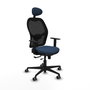 PIQUERAS Y CRESPO Silla de oficina Jorquera Azul marino y Negro