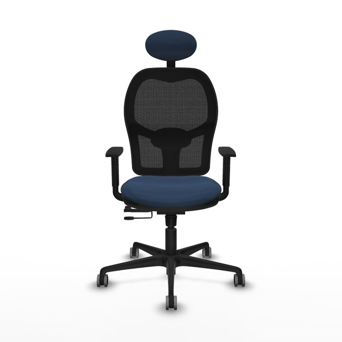 PIQUERAS Y CRESPO Silla de oficina Jorquera Azul marino y Negro PIQUERAS Y CRESPO Silla de oficina Jorquera Azul marino y Negro