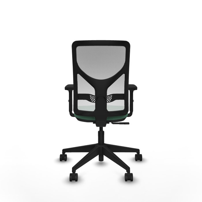 PIQUERAS Y CRESPO Silla de oficina Motilla con mecanismo Sincro Verde esmeralda y Blanco PIQUERAS Y CRESPO Silla de oficina Motilla con mecanismo Sincro Verde esmeralda y Blanco