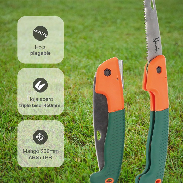 Navelis Serrucho con hoja plegable 160mm