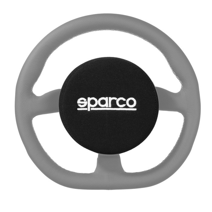 Sparco S015002NR Funda de Volante Universal con Cojín de Protección Suave