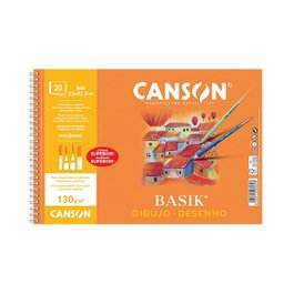 Canson Bloc de Dibujo Basik Microperforado 130g A4+