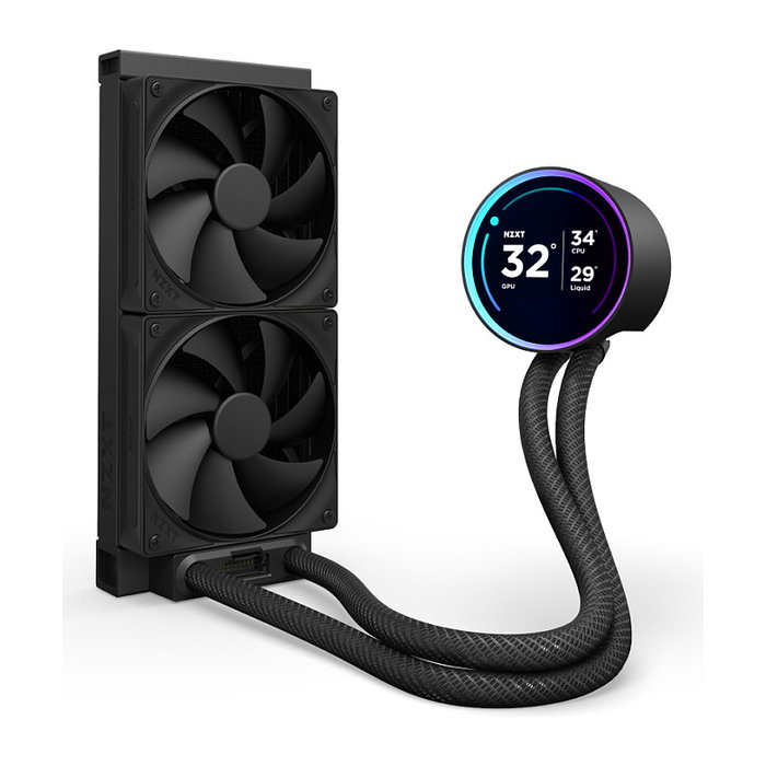 NZXT Kraken Elite 240 Sistema de refrigeración líquida todo en uno Negro NZXT Kraken Elite 240 Sistema de refrigeración líquida todo en uno Negro