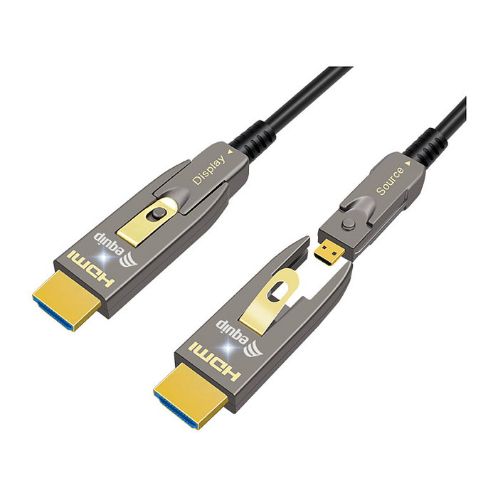 Equip 119473 Cable HDMI 2.1 Desmontable HDMI a Micro HDMI 20m 8K 60Hz