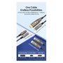 Equip 119473 Cable HDMI 2.1 Desmontable HDMI a Micro HDMI 20m 8K 60Hz