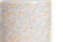 DKD Home Decor Bote de Dolomite Bandana Pastel Amarillo 2,35 L