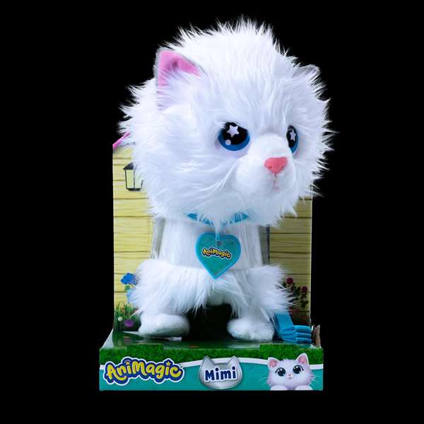 Bizak Peluche Gatita Mimi Mimitos Andador Maullador Español