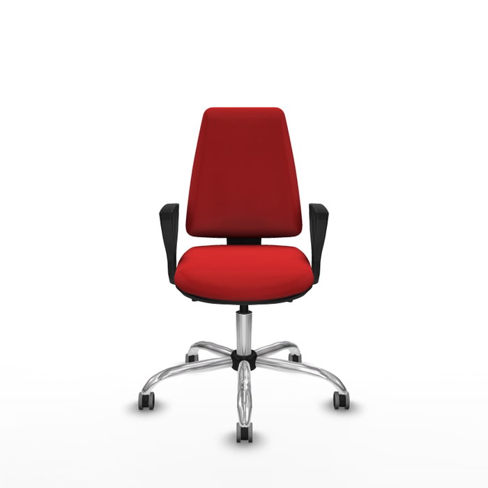 PIQUERAS Y CRESPO Silla de oficina Elche con mecanismo Asincro Rojo PIQUERAS Y CRESPO Silla de oficina Elche con mecanismo Asincro Rojo
