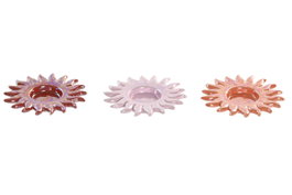 DKD Home Decor Portavelas de Cerámica Surtidas 11x11x1,5 cm