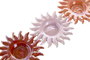 DKD Home Decor Portavelas de Cerámica Surtidas 11x11x1,5 cm