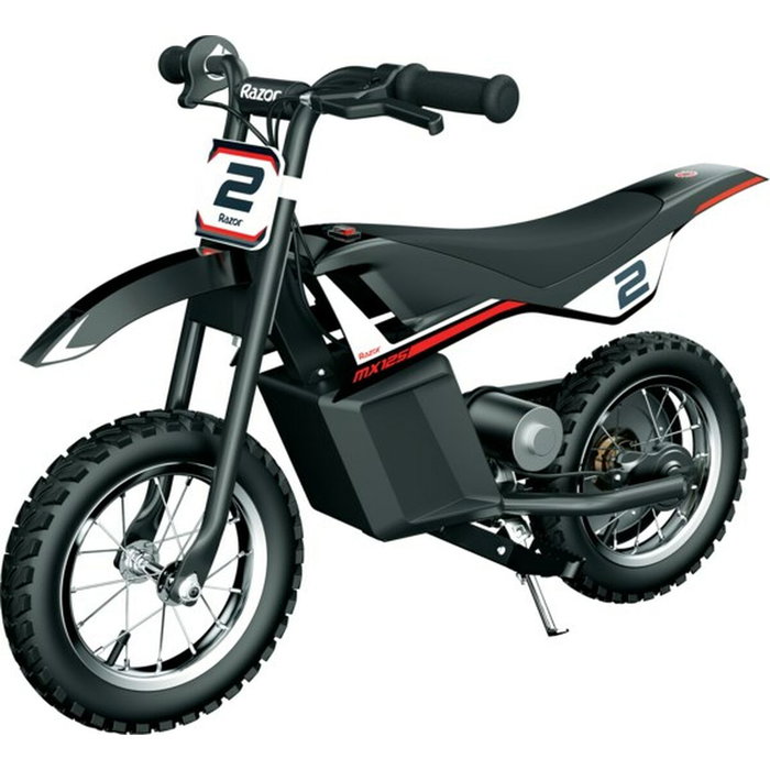 Moto Eléctrica para Niños Razor MX125 Blanco Cromo Moto Eléctrica para Niños Razor MX125 Blanco Cromo