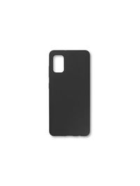 eSTUFF Funda MADRID Silicona Negra para Samsung Galaxy A41