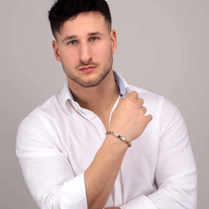 Pulsera Hombre Sector SAFT51 Acero 22 cm