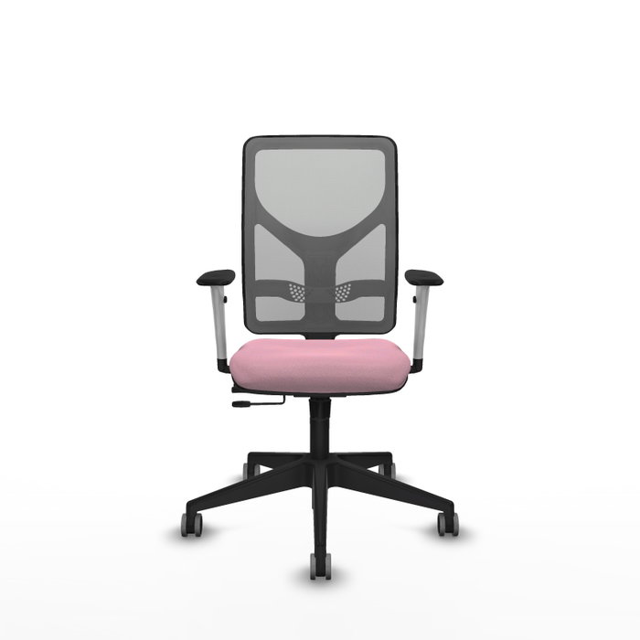 PIQUERAS Y CRESPO Silla de oficina Motilla con mecanismo Sincro/Traslack, Rosa y Gris PIQUERAS Y CRESPO Silla de oficina Motilla con mecanismo Sincro/Traslack, Rosa y Gris