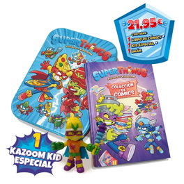 Libro Coleccionista Cómics Superthings - KK y GK Series Versión LATA