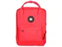 Antartik Mochila Cubo 2 asas y bolsillos exteriores color Rojo 300x115x390 mm para uso diario y escolar