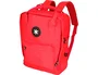 Antartik Mochila Cubo 2 asas y bolsillos exteriores color Rojo 300x115x390 mm para uso diario y escolar